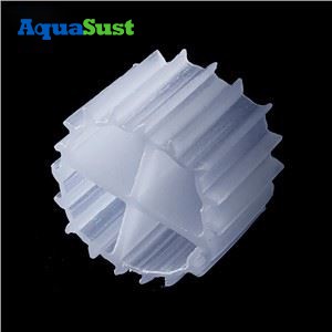 MBBR สื่อพลาสติกบ่อบ่อพลาสติกขนาดใหญ่