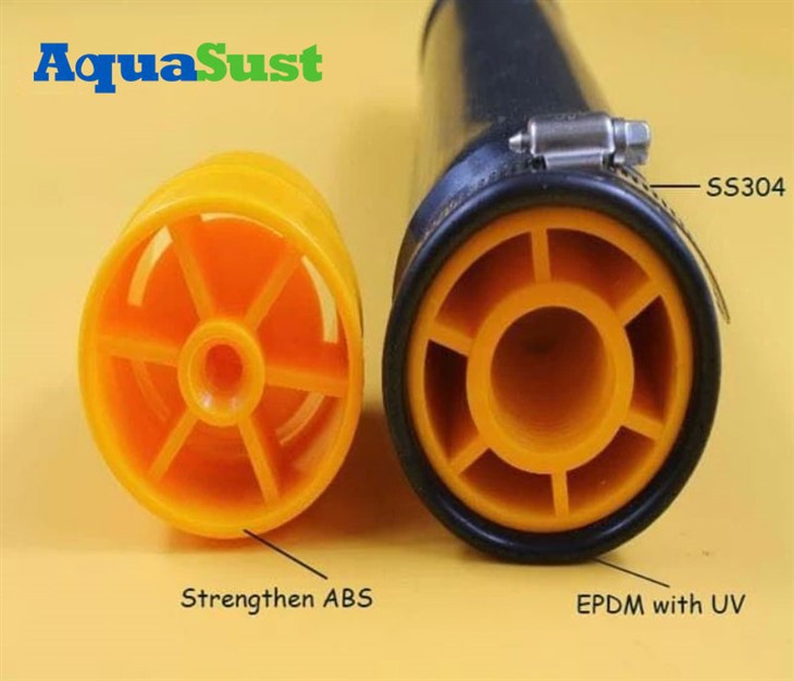 จีน 113 มม. เส้นผ่านศูนย์กลาง 750 มม. EPDM Aeration Tube Diffuser