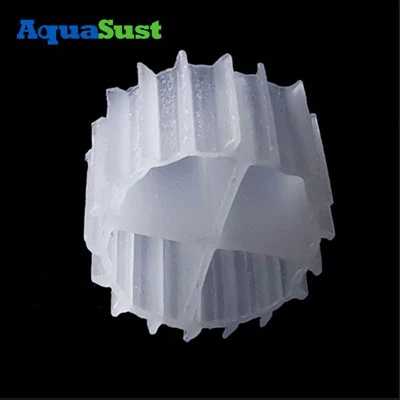 MBBR Media Aquarium Filter Media ระบบบำบัดน้ำเสีย